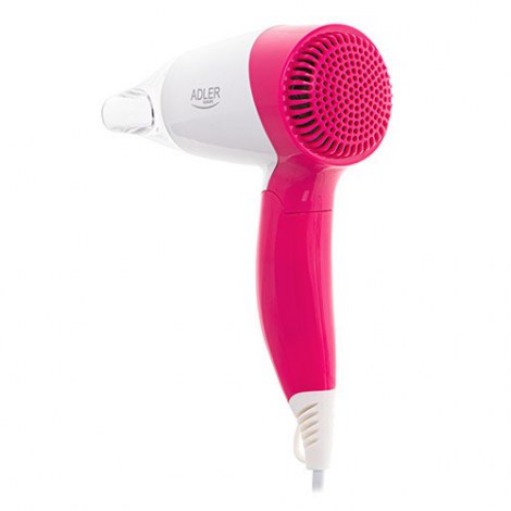 Adler | Hair Dryer | AD 2259 | 1200 W | Number of temperature settings 2 | White/Pink - 5